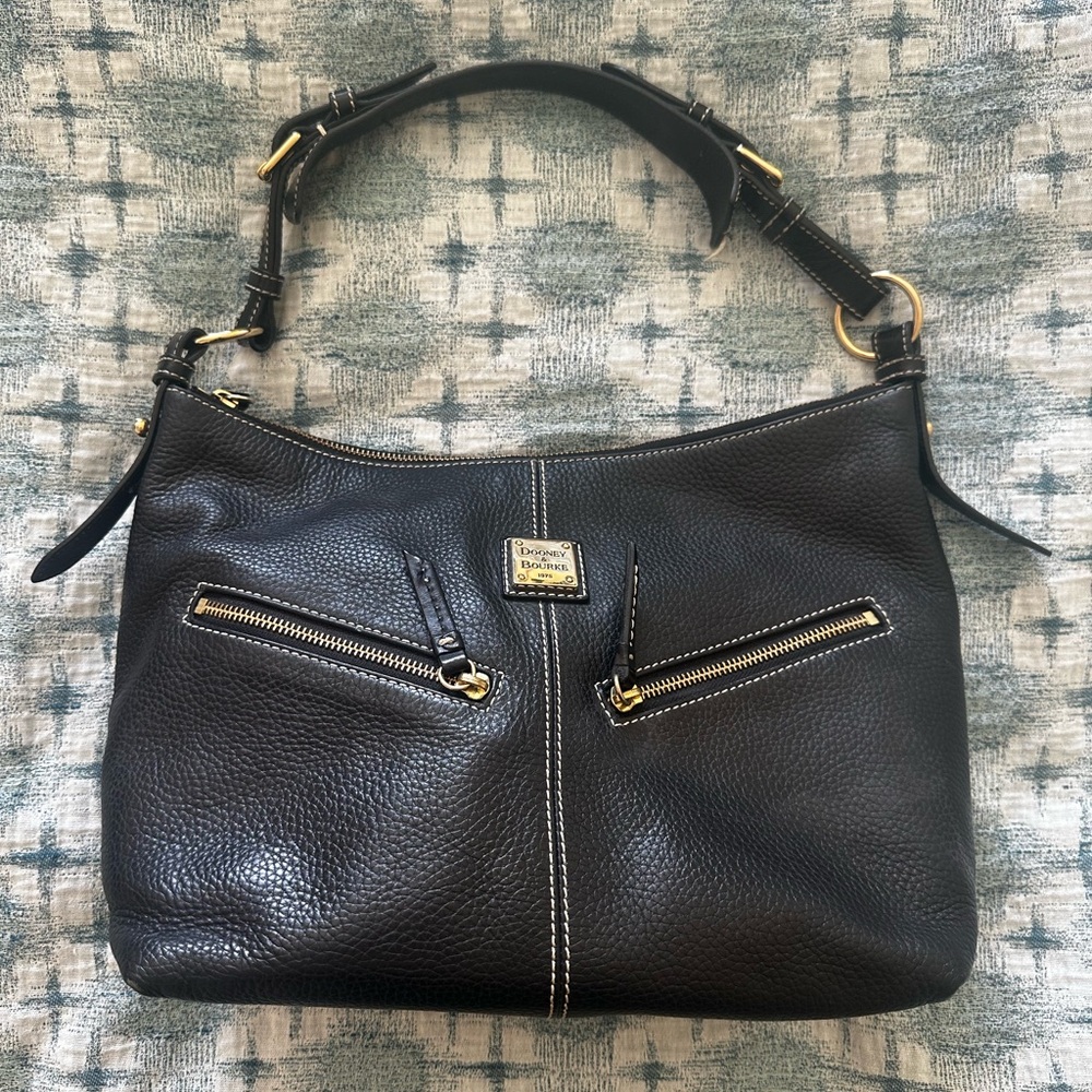 Dooney & Bourke pebble leather Mary bag